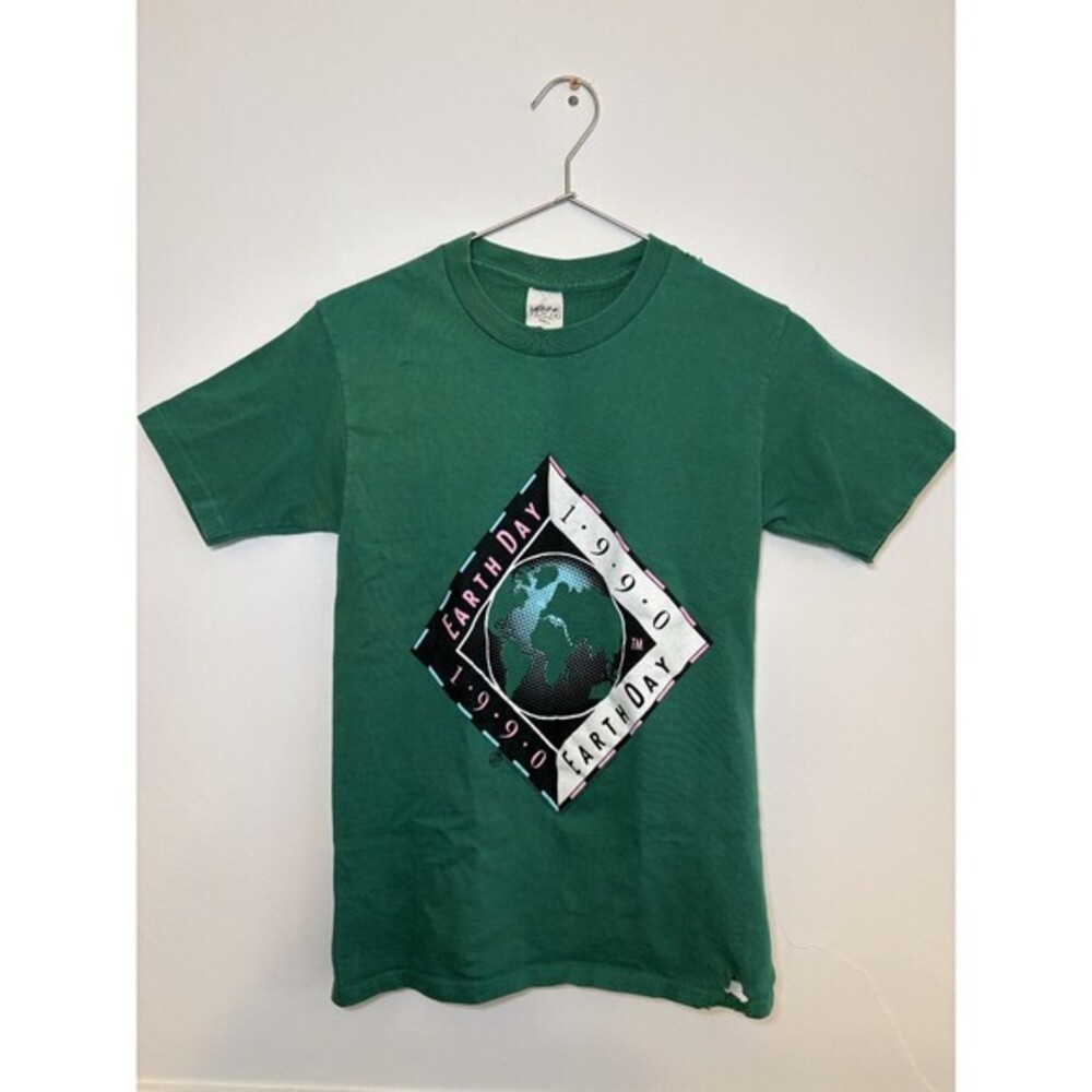 Vintage 100% Cotton 1990 Earth Day celebration shirt
